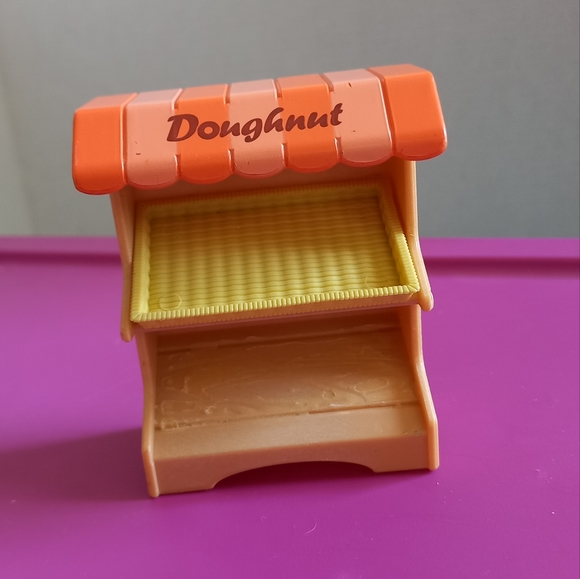 Calico critters Sylvanian families Doughnut store replacement piece stand toy - Picture 4 of 8